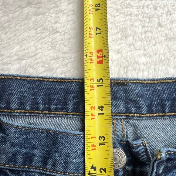 Levi's Men's Cotton 501 Straight Leg Button Fly Original Fit Denim Jeans 42x32 - Picture 6 of 9